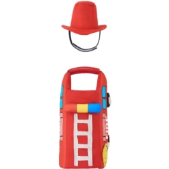 Frisco Firetruck Guinea Pig Costume, One Size 8 Frisco Firetruck Guinea Pig Costume, One Size -MiniMates Shop 265899 PT4. AC SS1800 V1624337600