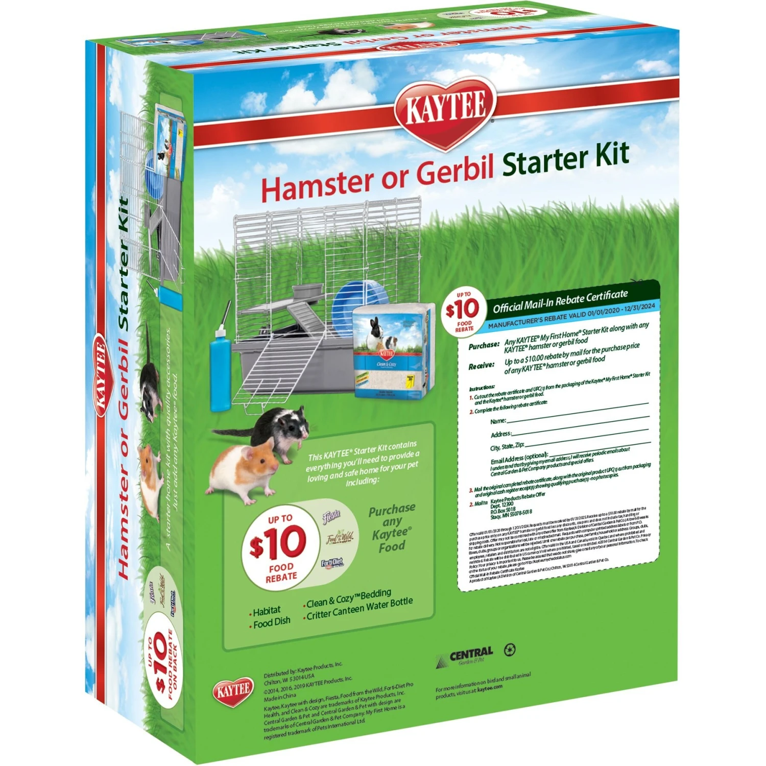 Kaytee My First Home Hamster & Gerbil Starter Kit 8 Kaytee My First Home Hamster & Gerbil Starter Kit - Image 8