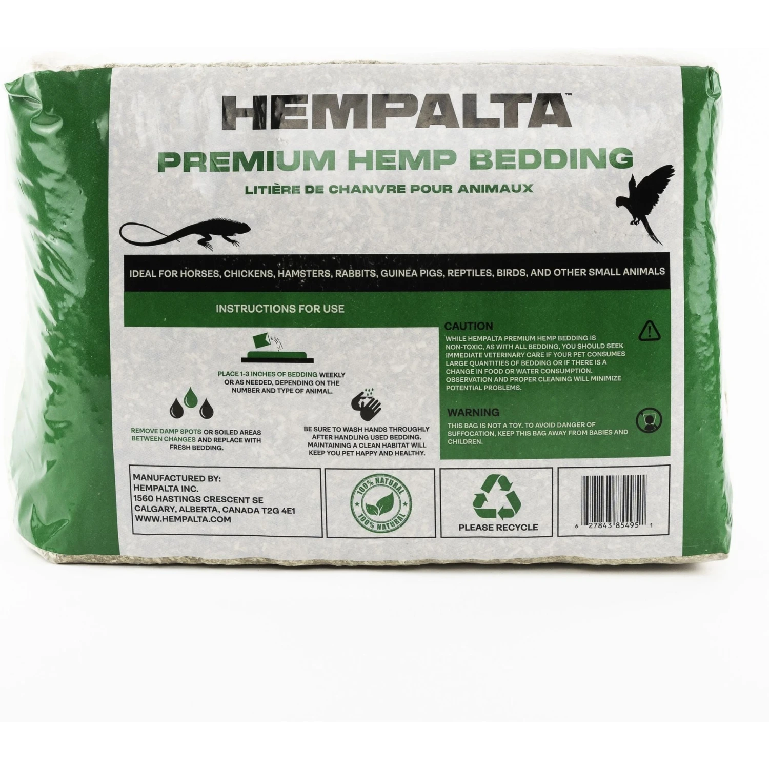 HempAlta Premium Hemp Small Pet Bedding 2 HempAlta Premium Hemp Small Pet Bedding - Image 2