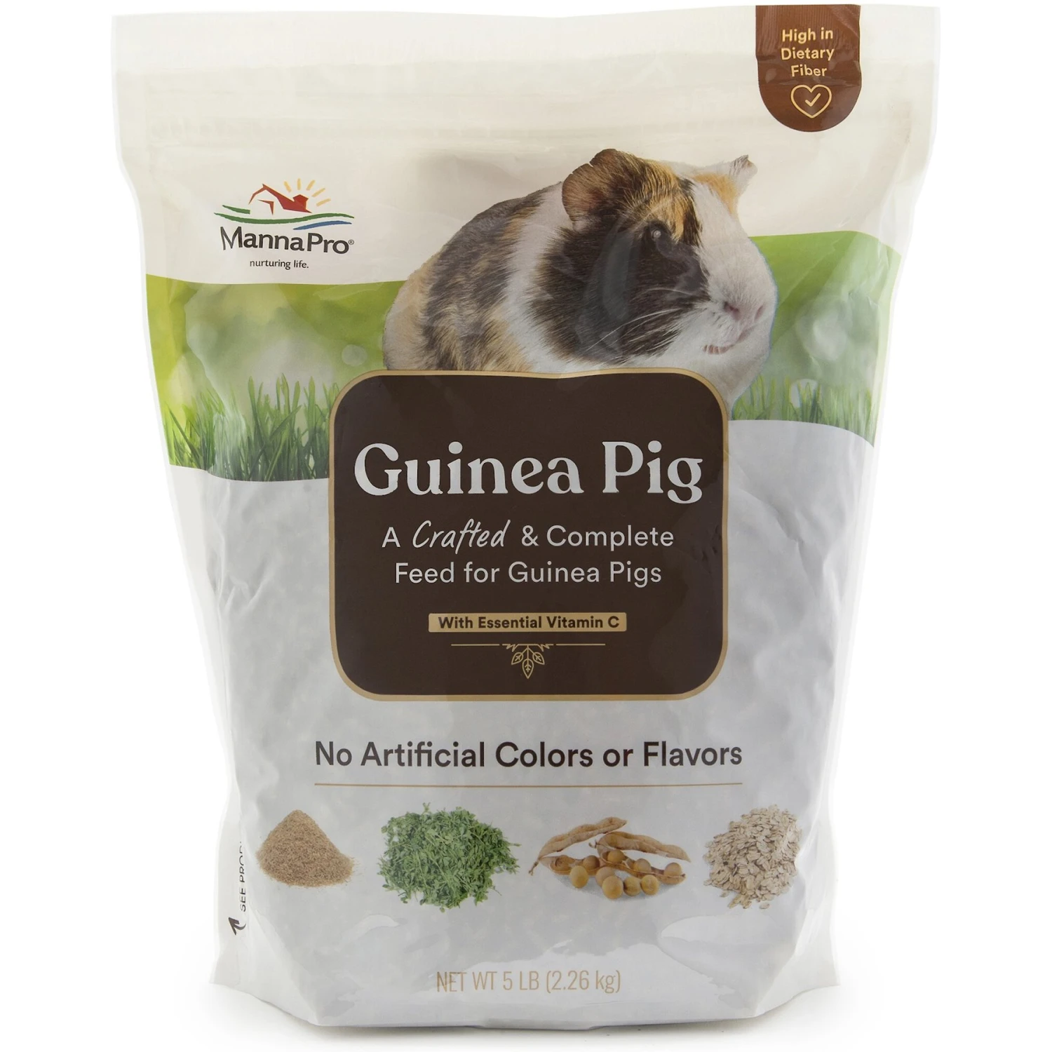 Manna Pro Crafted & Complete Guinea Pig Food, 5-lb Bag 1 Manna Pro Crafted & Complete Guinea Pig Food, 5-lb Bag