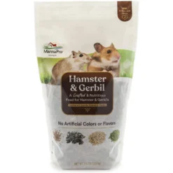 Manna Pro Crafted & Nutritious Hamster & Gerbil Food, 2.5-lb Bag