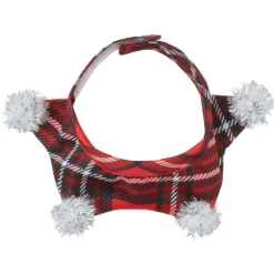 Frisco Red Plaid Guinea Pig Ruffle Collar With Pom Poms 7 Frisco Red Plaid Guinea Pig Ruffle Collar With Pom Poms -MiniMates Shop 276180 PT4. AC SS1800 V1631303135