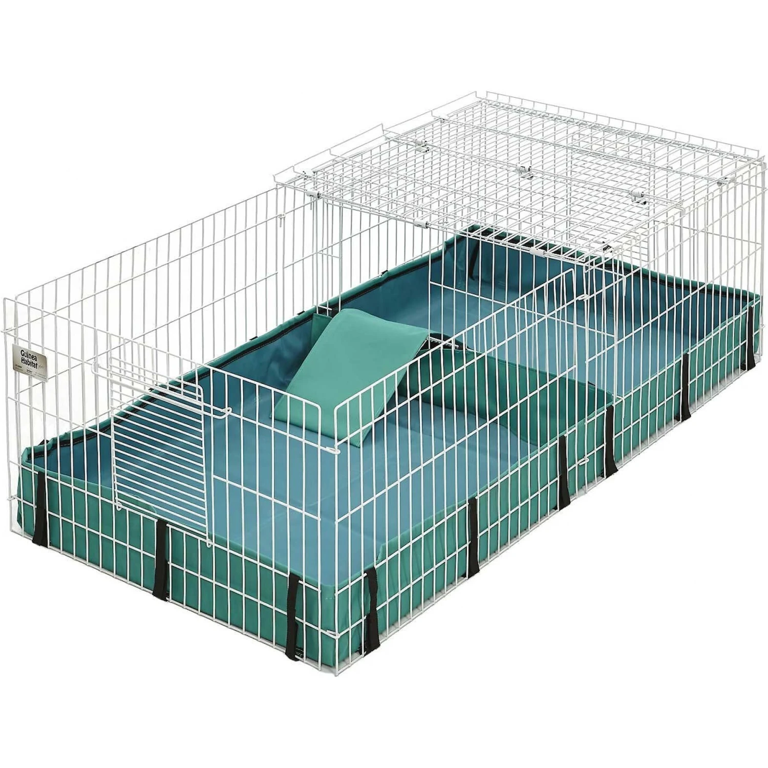 MidWest Guinea Habitat Guinea Pig Home & Carefresh Small Animal Bedding, Natural 2 MidWest Guinea Habitat Guinea Pig Home & Carefresh Small Animal Bedding, Natural - Image 2