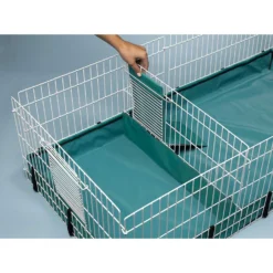MidWest Guinea Habitat Guinea Pig Home & MidWest Guinea Habitat Divider Panel -MiniMates Shop 276736 PT2. AC SS1800 V1616194910