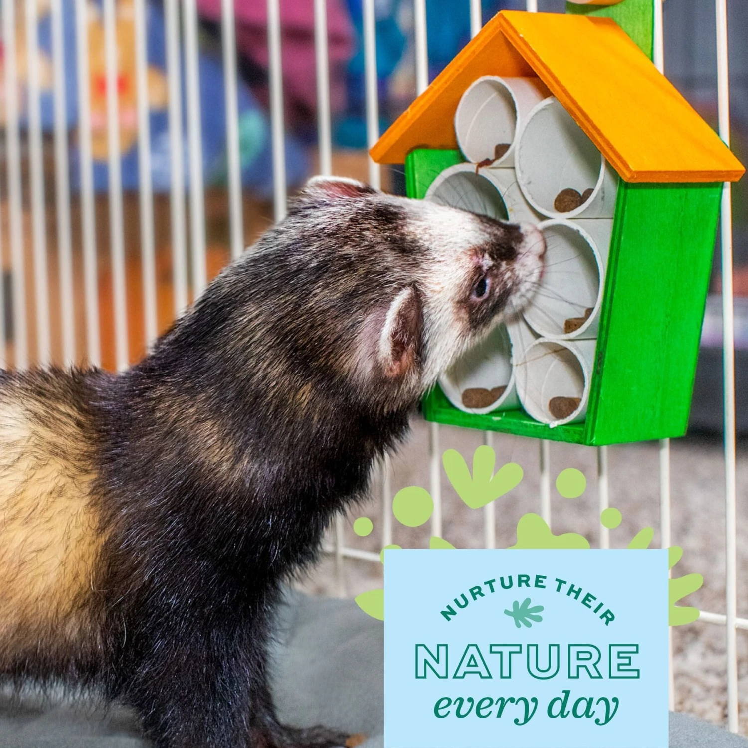 Oxbow Enriched Life The Treat House Small Animal Toy 4 Oxbow Enriched Life The Treat House Small Animal Toy - Image 4