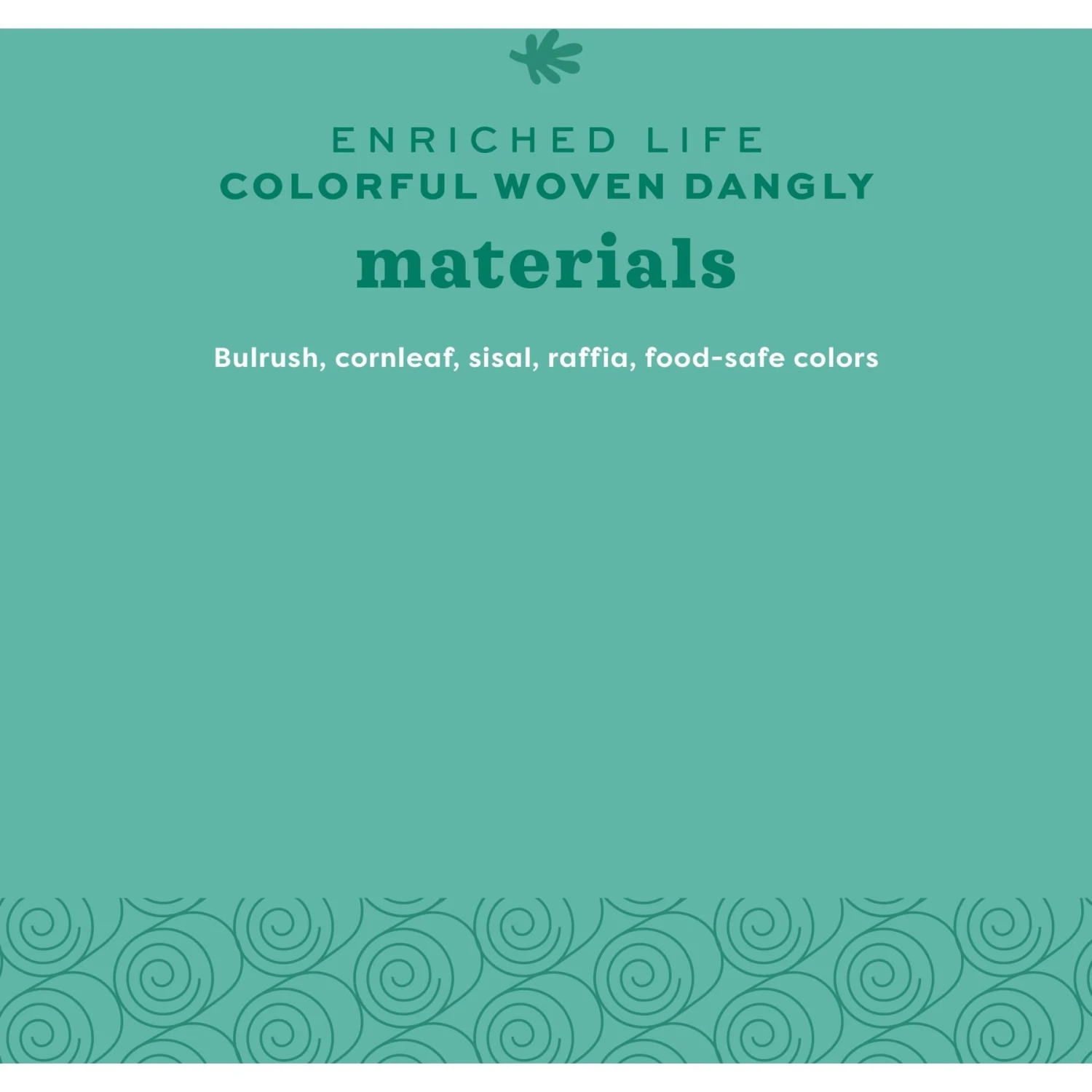 Oxbow Enriched Life Colorful Woven Dangly Small Animal Toy 8 Oxbow Enriched Life Colorful Woven Dangly Small Animal Toy - Image 8