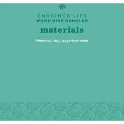 Oxbow Enriched Life Wood Disk Dangler Small Animal Toy -MiniMates Shop 277268 PT7. AC SS1800 V1660244866