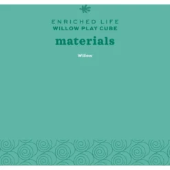 Oxbow Enriched Life Willow Play Cube Small Animal Toy -MiniMates Shop 277272 PT6. AC SS1800 V1660257511