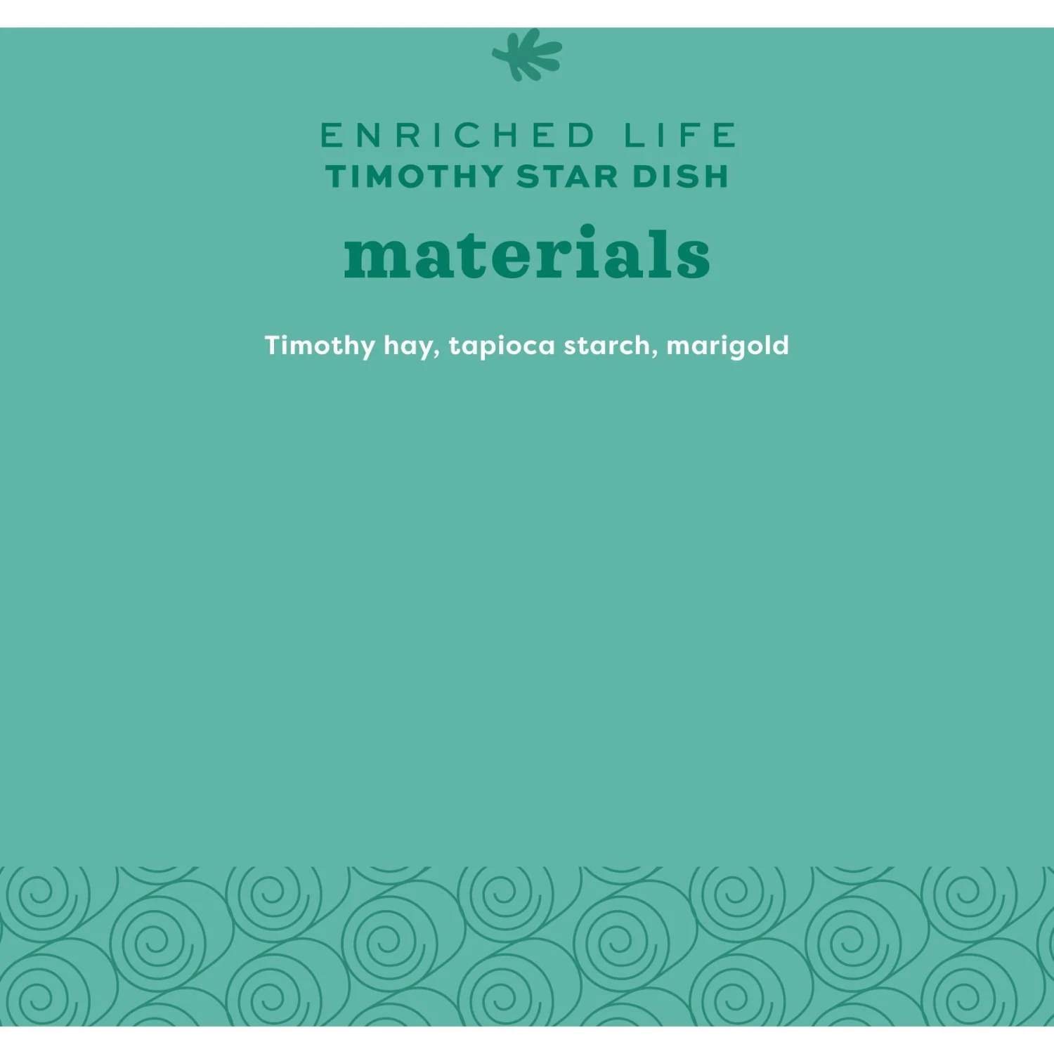 Oxbow Enriched Life Timothy Star Dish Small Animal Toy 7 Oxbow Enriched Life Timothy Star Dish Small Animal Toy - Image 7