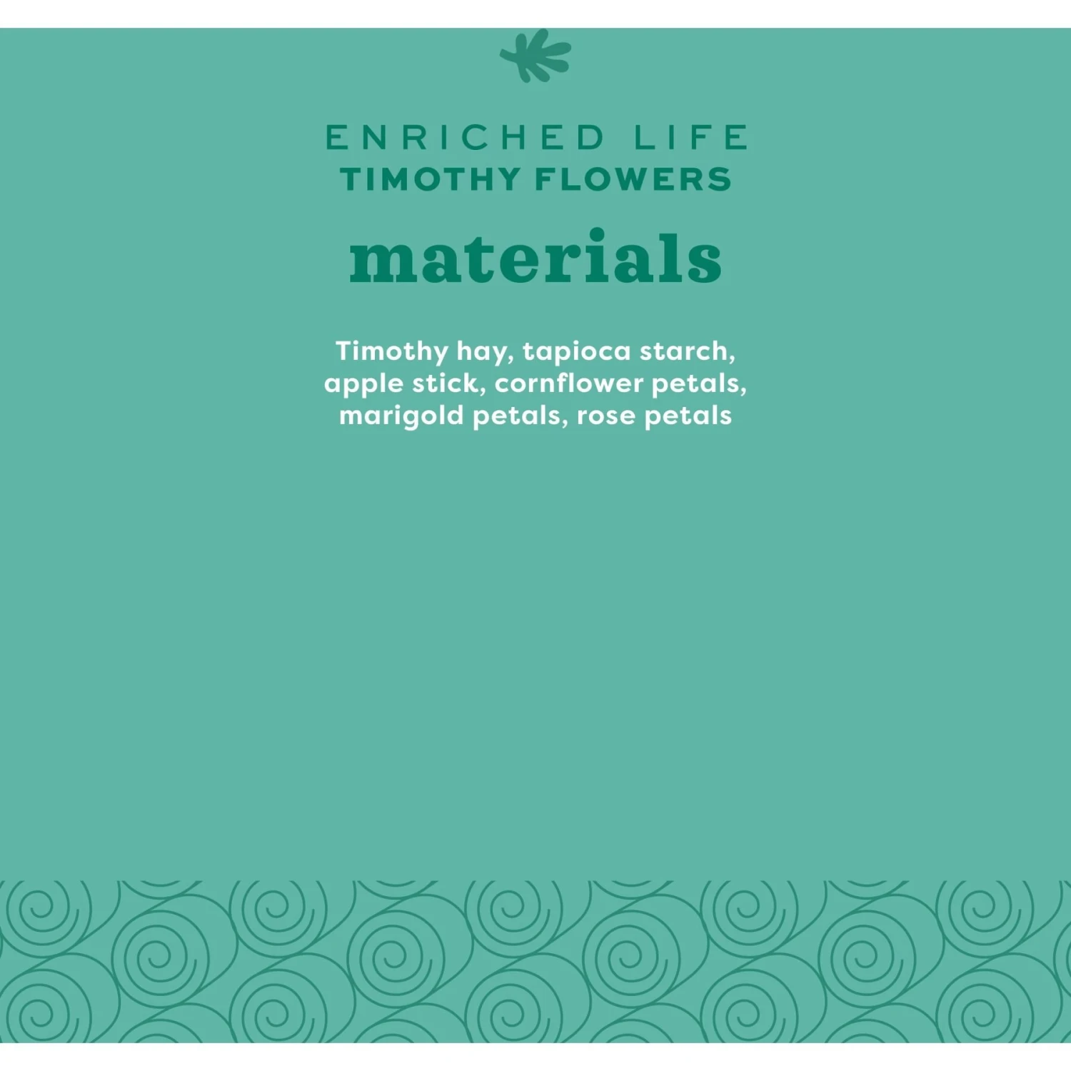 Oxbow Enriched Life Timothy Flowers Small Animal Toy 7 Oxbow Enriched Life Timothy Flowers Small Animal Toy - Image 7