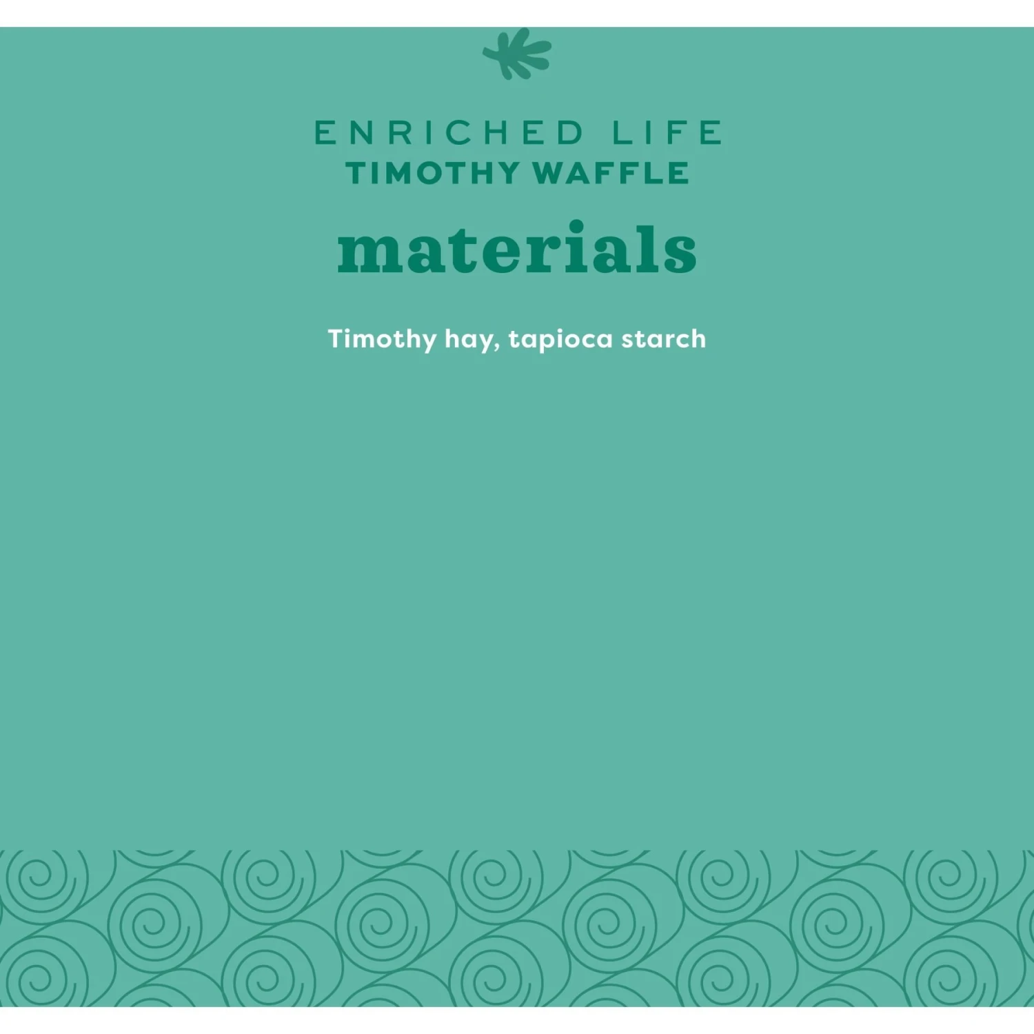 Oxbow Enriched Life Timothy Waffle Small Animal Toy 7 Oxbow Enriched Life Timothy Waffle Small Animal Toy - Image 7