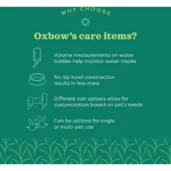 Oxbow Enriched Life Rectangle Small Animal Litter Pan With Removable Shield -MiniMates Shop 277308 PT4. AC SS1800 V1661822393