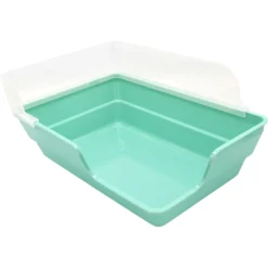 Oxbow Enriched Life Rectangle Small Animal Litter Pan With Removable Shield -MiniMates Shop 277308 PT8. AC SS1800 V1661822578