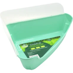 Oxbow Enriched Life Corner Small Animal Litter Pan With Removable Shield -MiniMates Shop 277310 PT7. AC SS1800 V1661822338