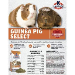 Kalmbach Feeds All Natural Guinea Pig Select Food, 50-lb Bag -MiniMates Shop 285351 PT4. AC SS1800 V1620694982