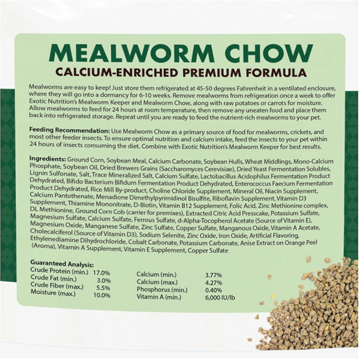 Exotic Nutrition Small Animal Expanded Mealworm Breeder Kit 4 Exotic Nutrition Small Animal Expanded Mealworm Breeder Kit - Image 4