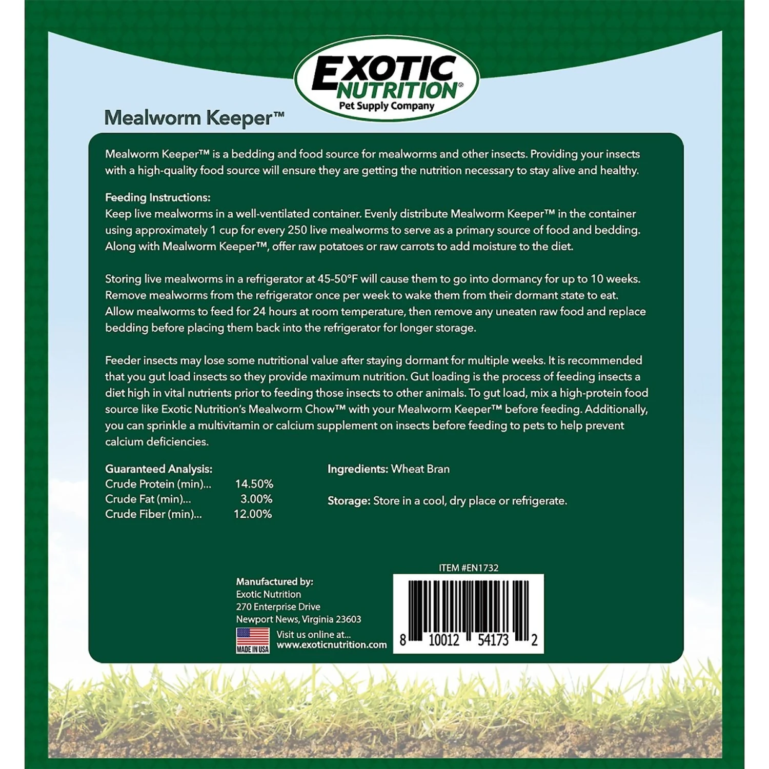 Exotic Nutrition Small Animal Mealworm Breeder Kit 3 Exotic Nutrition Small Animal Mealworm Breeder Kit - Image 3