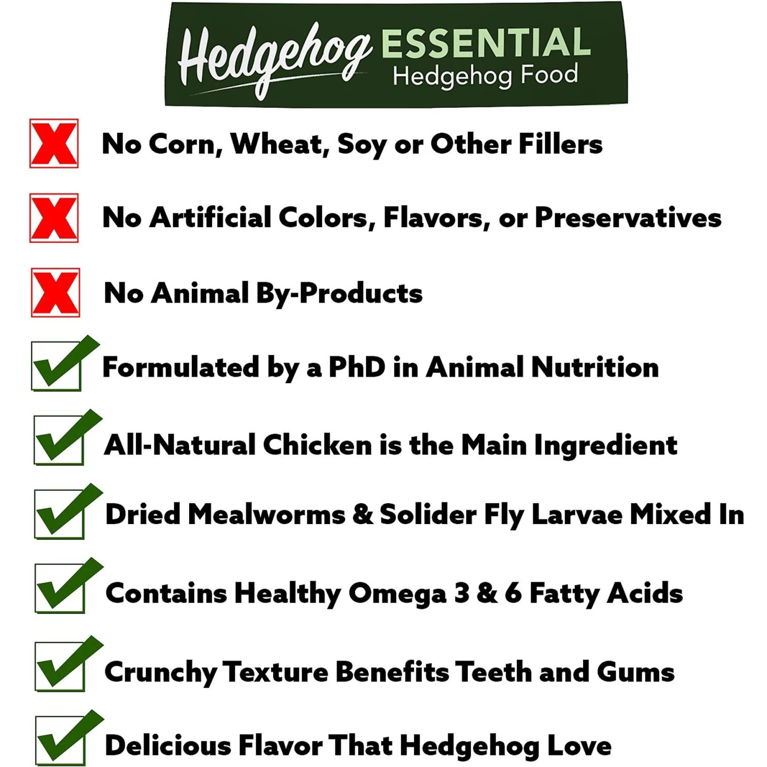 Exotic Nutrition ZooPro Hedgehog Essential Hedgehog Food, 1.75-lb Bag 4 Exotic Nutrition ZooPro Hedgehog Essential Hedgehog Food, 1.75-lb Bag - Image 4