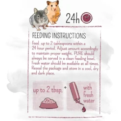 White Mill PURE Hamster Food, 1.7-lb Bag -MiniMates Shop 292517 PT5. AC SS1800 V1620700703