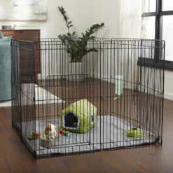 Frisco Wire Small Pet Playpen With Door, 29-in