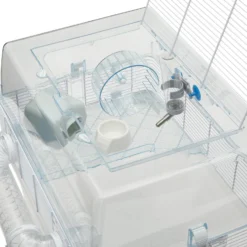 Ferplast Duna Space Two-Story Gerbil Cage -MiniMates Shop 301631 PT3. AC SS1800 V1625088497