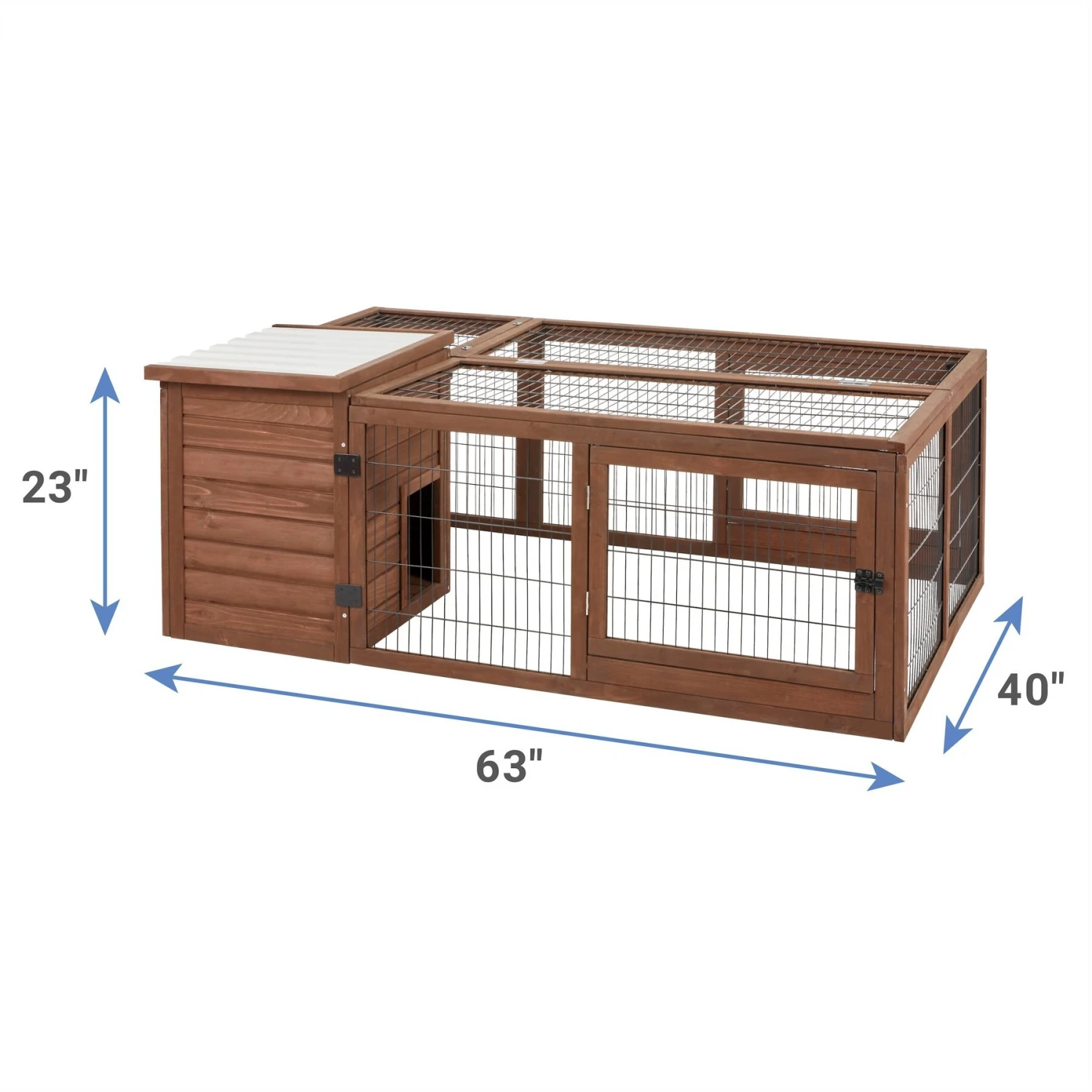 Frisco Wooden Rabbit Run 2 Frisco Wooden Rabbit Run - Image 2