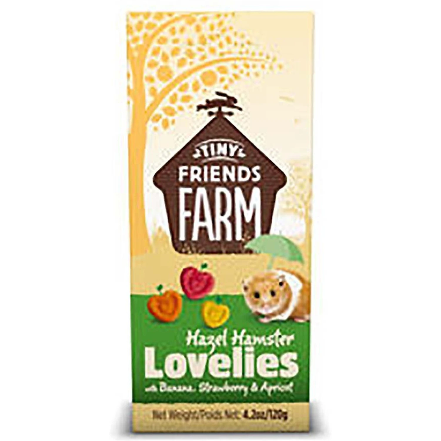 Tiny Friends Farm Hazel Lovelies Hamster & Rabbit Treats, 4.2-oz Bag 1 Tiny Friends Farm Hazel Lovelies Hamster & Rabbit Treats, 4.2-oz Bag