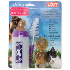 Lixit Baby Small Animal Bottle Nursing Kit, 4-oz Bottle