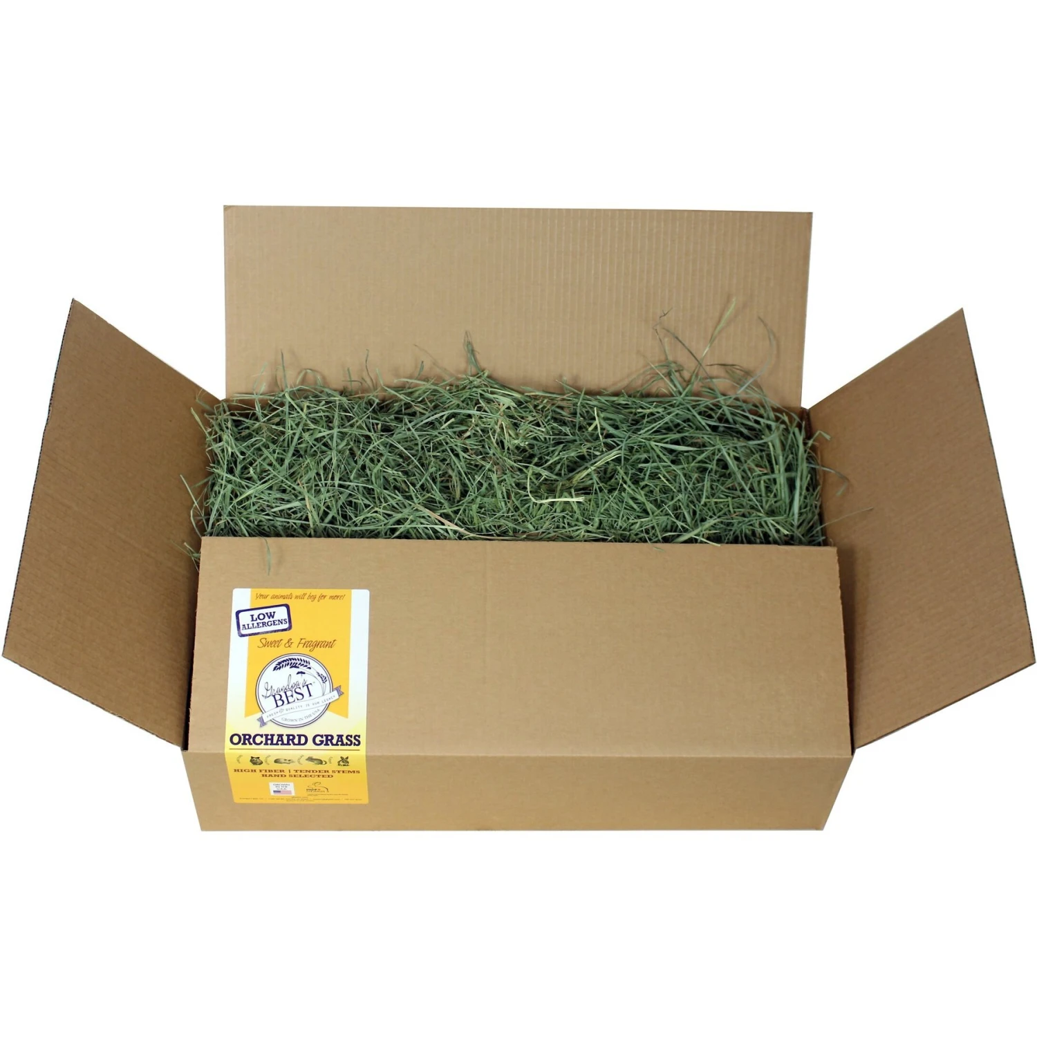 Grandpa's Best Orchard Grass Loose Boxed Hay 1 Grandpa's Best Orchard Grass Loose Boxed Hay
