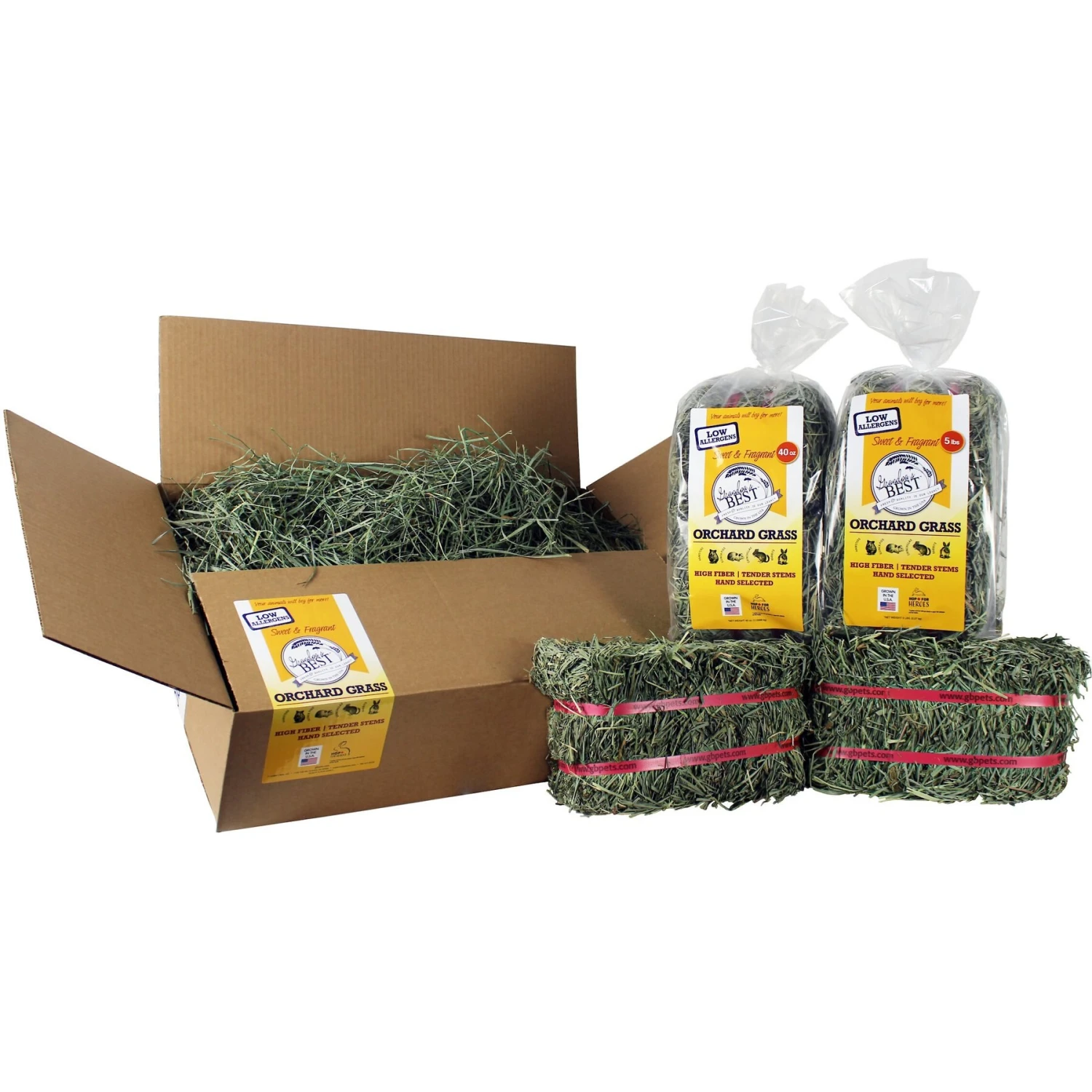 Grandpa's Best Orchard Grass Loose Boxed Hay 2 Grandpa's Best Orchard Grass Loose Boxed Hay - Image 2