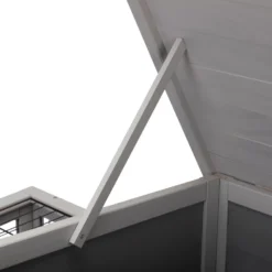 Coziwow By Jaxpety Outdoor Wooden Rabbit Hutch -MiniMates Shop 330663 PT5. AC SS1800 V1671217963