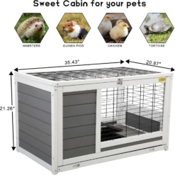 Coziwow By Jaxpety Outdoor Wooden Rabbit Bunny Hutch Small Animal House 11 Coziwow By Jaxpety Outdoor Wooden Rabbit Bunny Hutch Small Animal House -MiniMates Shop 330667 PT2. AC SS1800 V1681327767