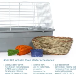 Prevue Pet Products Bella Rabbit Cage Kit -MiniMates Shop 333087 PT2. AC SS1800 V1634164361