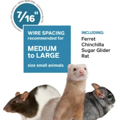 Prevue Pet Products Two Story Small Pet Home 17 Prevue Pet Products Two Story Small Pet Home -MiniMates Shop 333140 PT8. AC SS1800 V1634080572