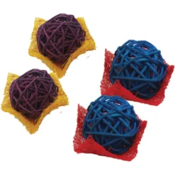 A&E Cage Company Bon Bons Loofah Small Pet Toy