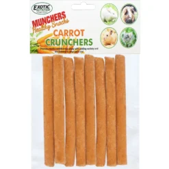 Exotic Nutrition Munchers Carrot Crunchers Small Animal Treat