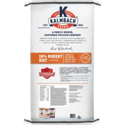 Kalmbach Feeds 18% Rodent Diet Cubes Rats & Mice Food, 50-lbs Bag -MiniMates Shop 352537 PT2. AC SS1800 V1675176312