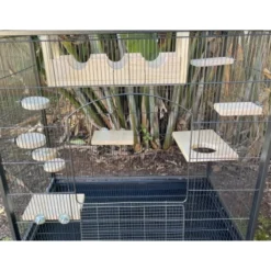 CrazyCritterThings Cage To Castle Small Pet Habitat Accessory