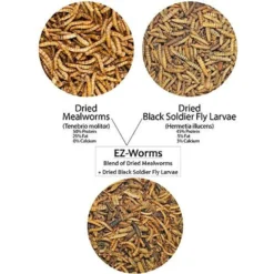 Exotic Nutrition Critter Selects EZ-Small Pet Worm Treat, 1.41-oz Bag -MiniMates Shop 364103 PT2. AC SS1800 V1643837204