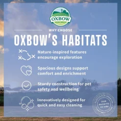 Oxbow Enriched Life Multi-Level Small Animal Habitat & Oxbow Enriched Life Chinchilla Accessory Pack 13 Oxbow Enriched Life Multi-Level Small Animal Habitat & Oxbow Enriched Life Chinchilla Accessory Pack -MiniMates Shop 367478 PT4. AC SS1800 V1644532693