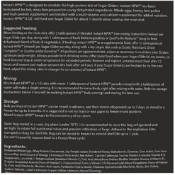 Exotic Nutrition Instant-HPW Original Flavor Small Pet Food, 8-oz Bag -MiniMates Shop 369377 PT2. AC SS1800 V1648158091