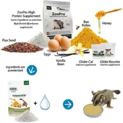 Exotic Nutrition Instant-HPW Original Flavor Small Pet Food, 8-oz Bag -MiniMates Shop 369377 PT3. AC SS1800 V1648160185