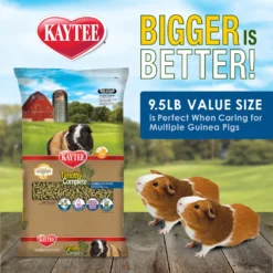 Kaytee Timothy Complete Guinea Pig Food, 9.5-lb Bag -MiniMates Shop 369394 PT2. AC SS1800 V1645546838