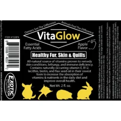 Exotic Nutrition VitaGlow Small Pet Supplement, 2-oz Bottle -MiniMates Shop 373201 PT3. AC SS1800 V1665781710