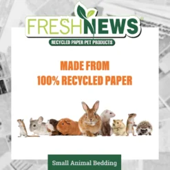 Fresh News Recycled Paper Small Animal Bedding -MiniMates Shop 510494 PT5. AC SS1800 V1667518706