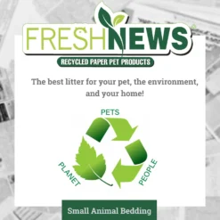 Fresh News Recycled Paper Small Animal Bedding -MiniMates Shop 510494 PT8. AC SS1800 V1667519006