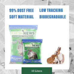 Fresh News Recycled Paper Small Animal Litter -MiniMates Shop 510518 PT3. AC SS1800 V1667518397