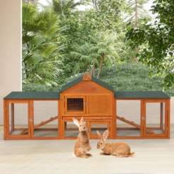 Coziwow By Jaxpety 2-Tier Indoor/Outdoor Rabbit Hutch Small Animal House -MiniMates Shop 516214 PT7. AC SS1800 V1657814235