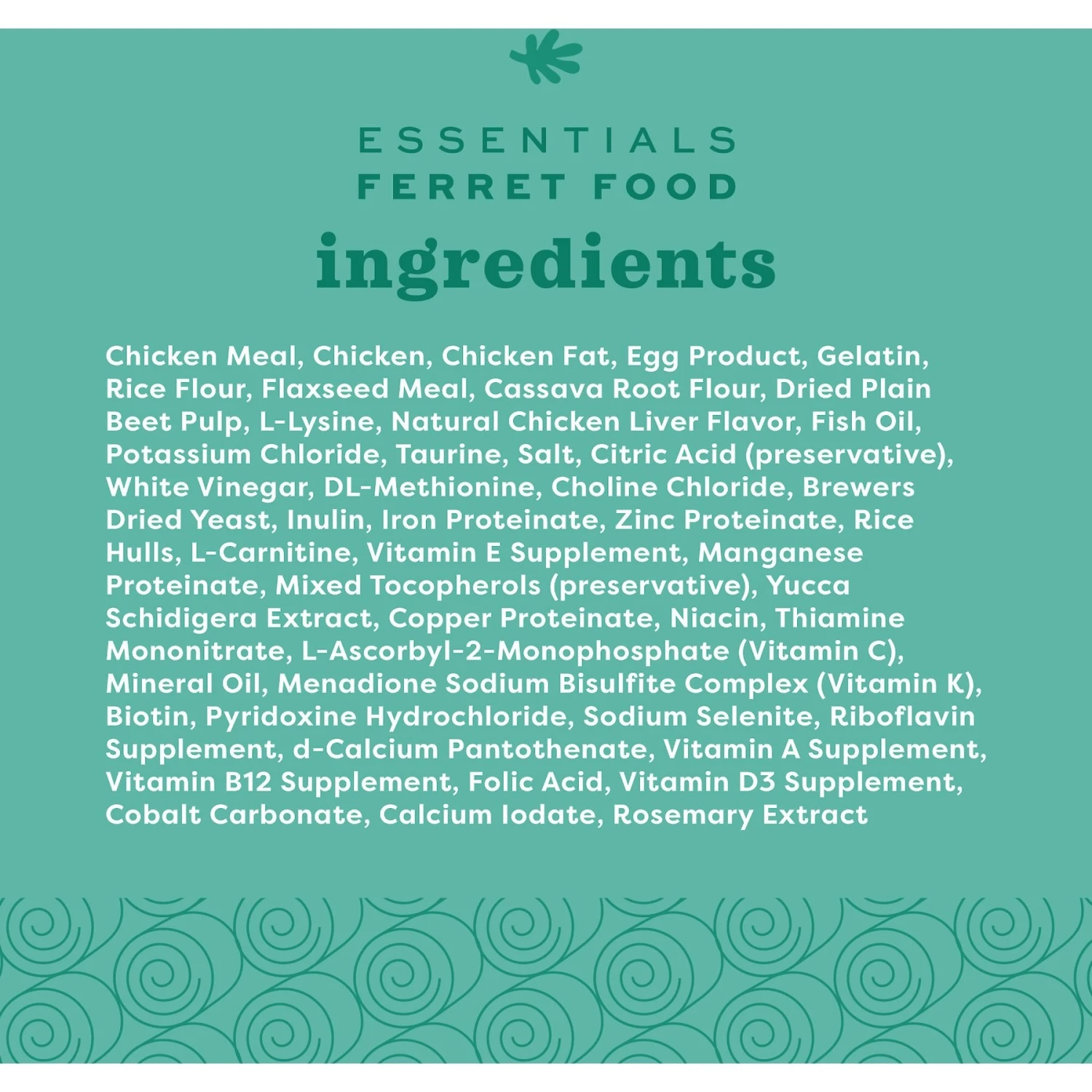 Oxbow Animal Healthy Essentials Natural Pellets Ferret Food, 4-lb Bag 6 Oxbow Animal Healthy Essentials Natural Pellets Ferret Food, 4-lb Bag - Image 6