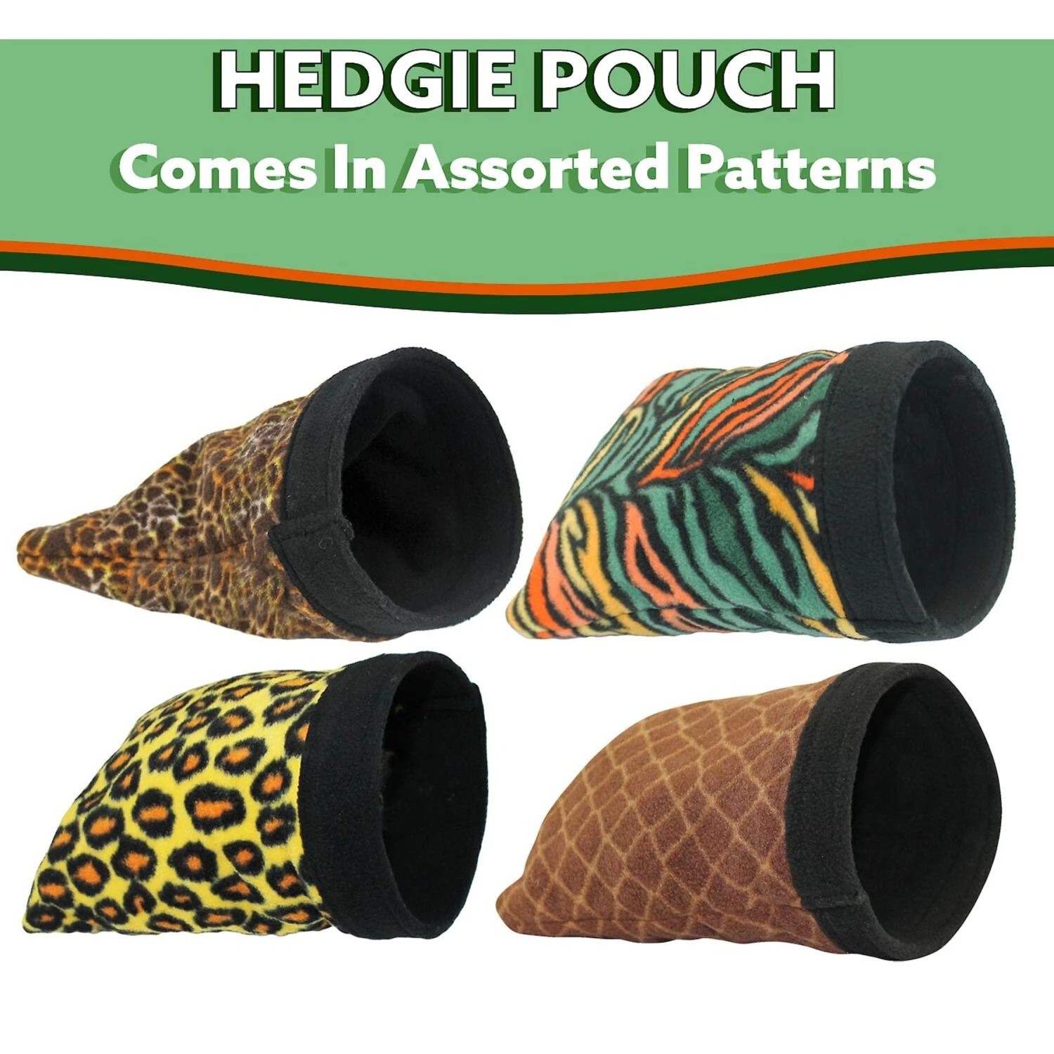 Exotic Nutrition Hangouts Hedgie Nest Small Animal Pouch, Color Varies 2 Exotic Nutrition Hangouts Hedgie Nest Small Animal Pouch, Color Varies - Image 2